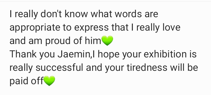 dia nyiapin sndiri,edit sndiri,nyewa gedung sndiri meskipun mahal,tpi tiket exhibition dia bikin murah,announ 4 bahasa,dia jga adain tiket buat nadoong yg diluar korea,bahkan dikasih tau berbagai transport untuk akses ke situ🥺🥺
he really thought about everything for nadoong 💚