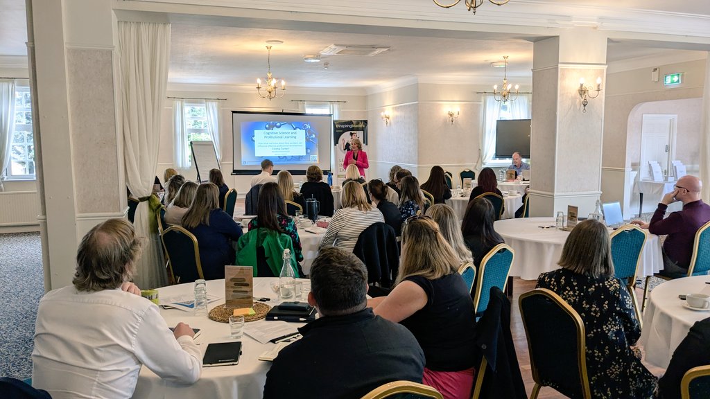 leaderstoday's tweet photo. Thanks to @Emma_Turner75 for sharing your insight and expertise with us this morning. Such an interesting input themed around designing adult learning. #collaboration https://t.co/flMGbv2yMD