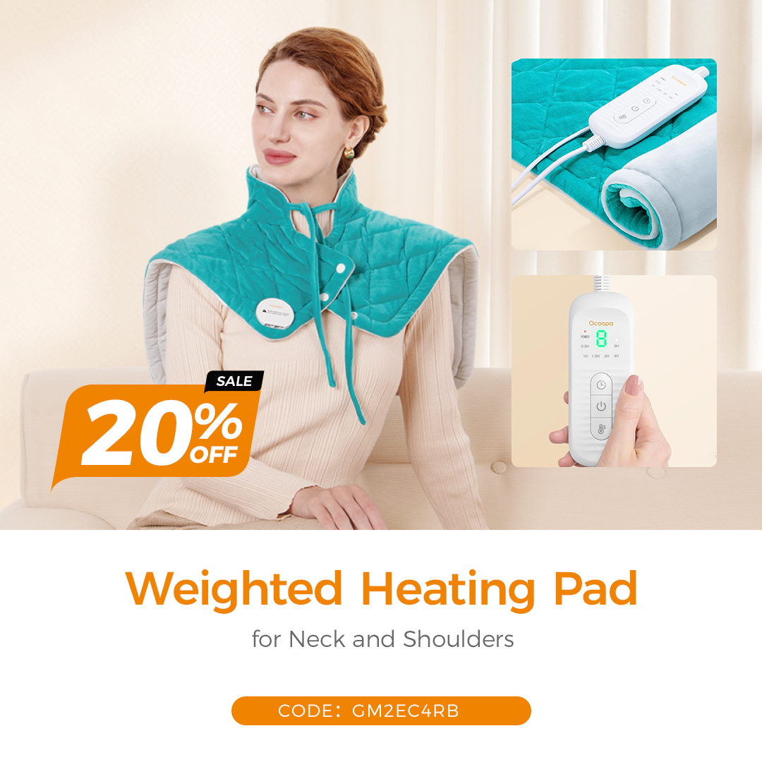 Ocoopaofficial's tweet photo. From now on, use the code to get the 20% off deal on our Heating Pad! Just $31.99!๐โ
Shop now๐ https://t.co/cuwYuSsklH
#ocoopa #heatingpad #heat #warm #comfort #sale #Amazon #discountcode https://t.co/5RkKuO8Lgu
