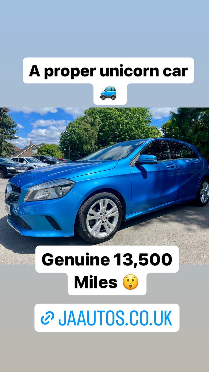You’ll struggle to find another like this one 👀
Details here ➡️ jaautos.co.uk/used-mercedes-…