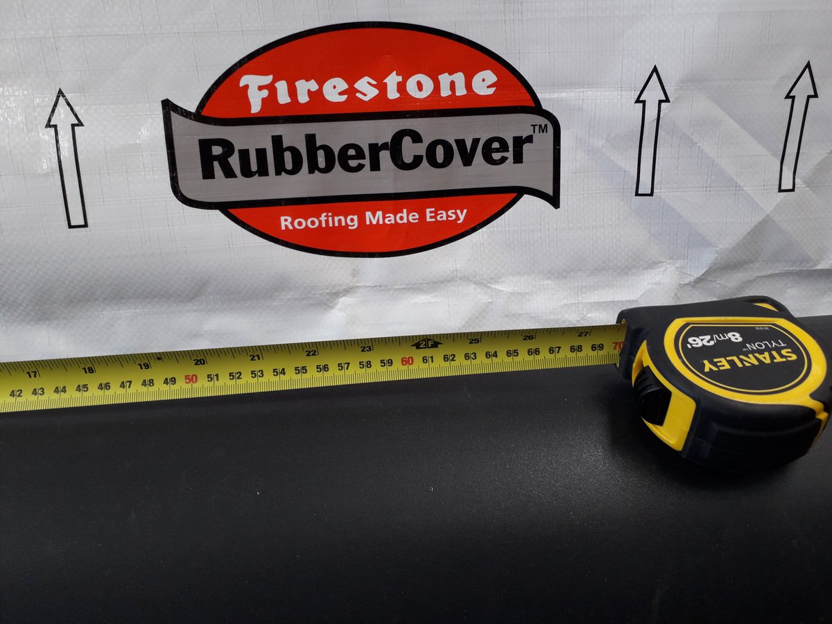 Now stocking rolls of Firestone RubberCover for a measure and cutting service. Swing by Unit G, #leeds LS14 2AQ or call us on 0113 232 0072 for a quote. Ancillaries also in stock. #roofing #roofers #builders #joiners #trades #DIY