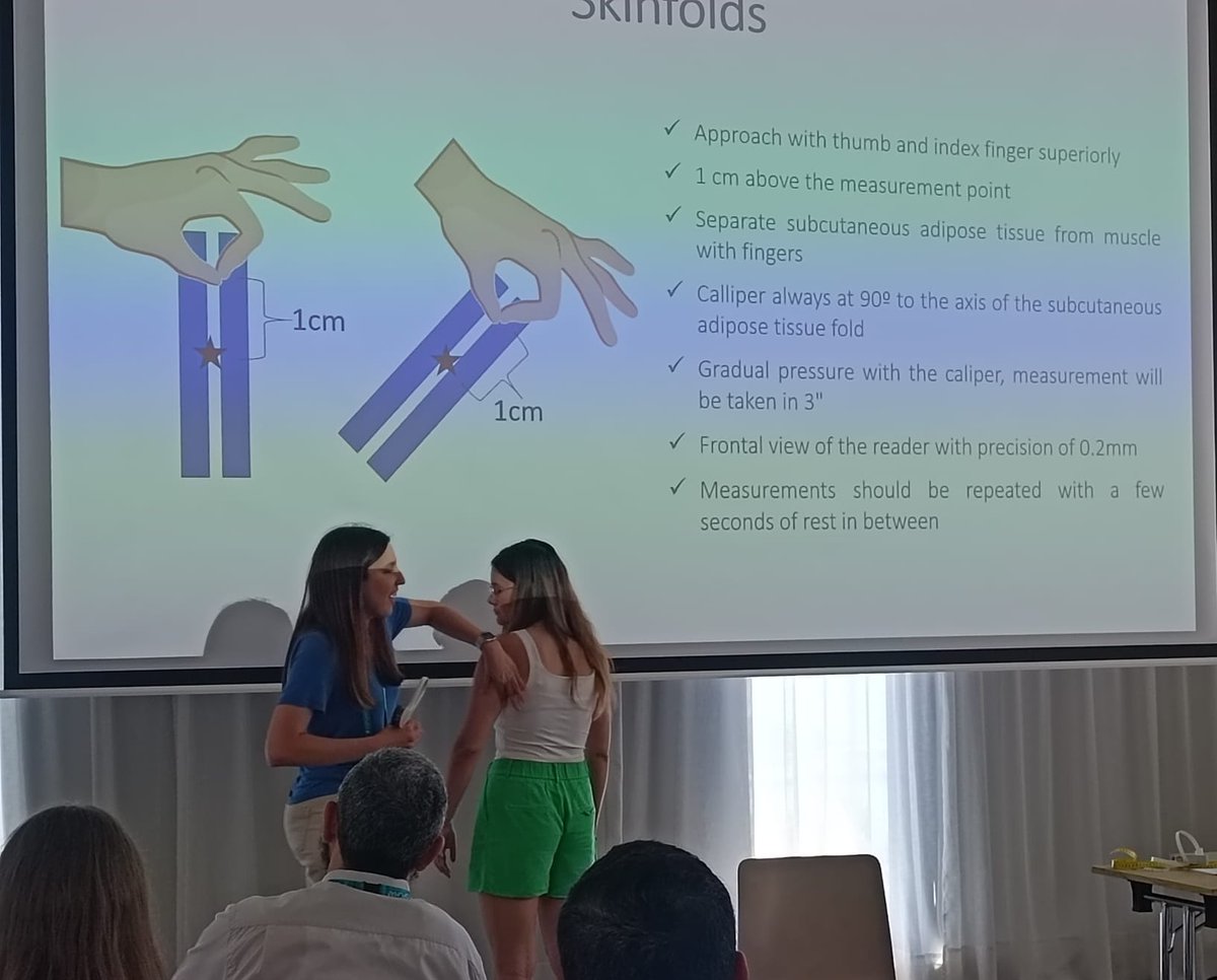IispvUrv's tweet photo. 🌟📏 Les nostres postdocs, la Dra
 Mireia Alcázar i la Dra. Mariona Gispert, han realitzat una formació sobre mesures antropomètriques a la Summer School de la ESPGHAN 2024. Orgulloses de la seva dedicació i contribució! 👩‍⚕️🎓

#SalutPediàtrica #Antropometria #WeAreESPGHAN https://t.co/fKweIlpIoh