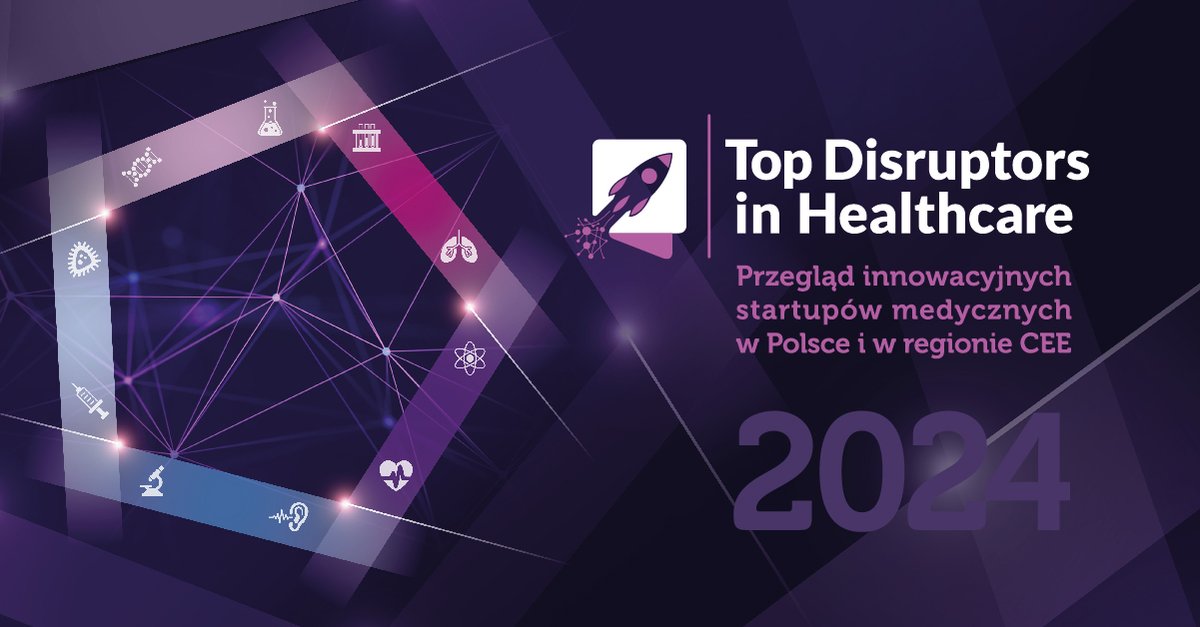 🚀Już jest dostępna jubileuszowa 5. edycja raportu Top Disruptors in Healthcare. Patronem tego niezwykłego przeglądu rynku medtech, który rzuca światło na najbardziej innowacyjne startupy medyczne zarówno w kraju, jak i w regionie CEE, jest IZWOZ. izwoz.lazarski.pl/aktualnosci/pi…