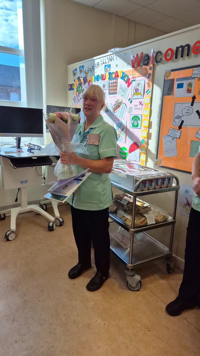 Congratulations on your retirement Edna! On behalf of your colleagues and patients we thank you for your 54 years of dedicated service. May your future be filled with love and happiness! Lots of love from all your colleagues at NMGH ❤️ <a href="/MFTnhs/">MFT NHS</a> <a href="/NorthMcrGH_NHS/">North Manchester General Hospital</a>