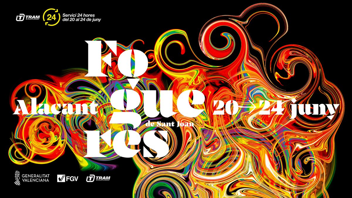 🔥 #TRAMdAlacant ofrece a partir de mañana servicio ininterrumpido de tranvía para facilitar la movilidad en #Fogueres

🗓️ Del 20 a la madrugada del 25

🚊 2.674 circulaciones que recorrerán 40.748 km, el equivalente a una vuelta al mundo

✅ Refuerzo de seguridad, atención al