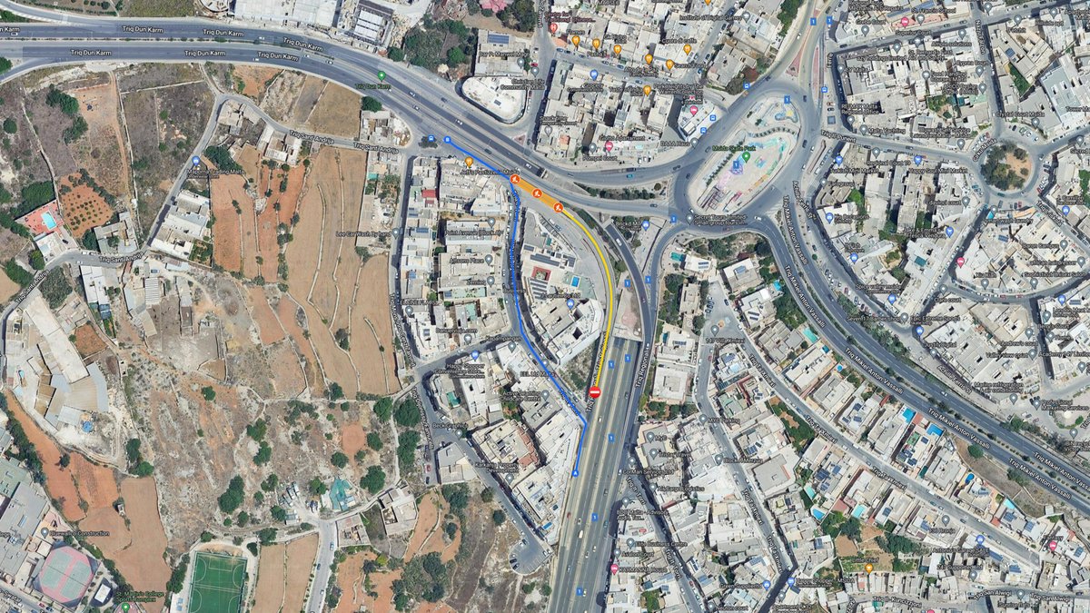 InfraMalta's tweet photo. 🌃 #Monday night (24 Jun 24, 9:30pm - 5am), road connecting Regional Rd with Dun Karm Rd, the #BirkirkaraBypass, will be closed ⛔ for maintenance works. ⚠ Use alt. route through It-Torri Rd, #Msida.
🗺https://t.co/yv2rDrdsk0 https://t.co/cYbh2RI3Lj