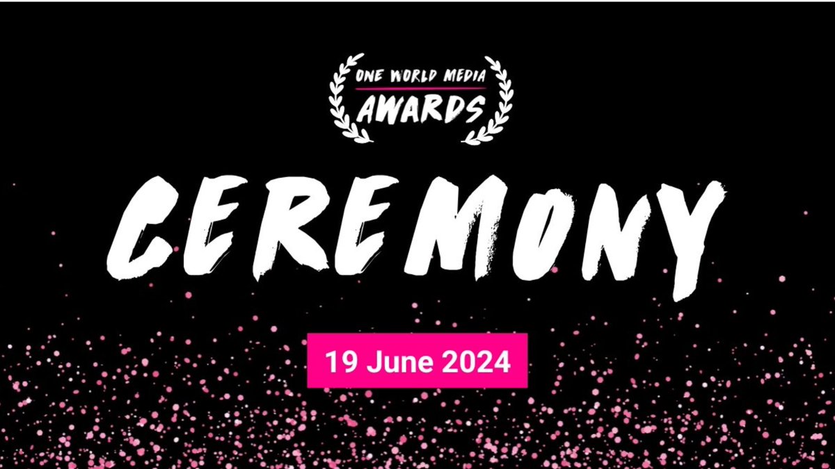 TheEditStore's tweet photo. Good luck to all the talented filmmakers nominated at the @onewm #awards tonight! The #EditStore are proud partners of #OneWorldMedia and are very excited for tonight’s event as they showcase a wealth of talented #journalists and #documentary #filmmakers from across the globe. https://t.co/FILD4begXa