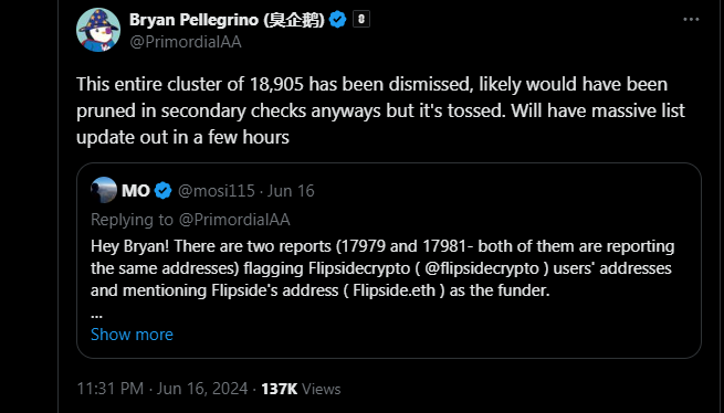 schmatt77's tweet photo. @PrimordialAA Pls have another look at this. U forgot to delete the cluster out of the sybillist. https://t.co/jBdhlxNZCU
