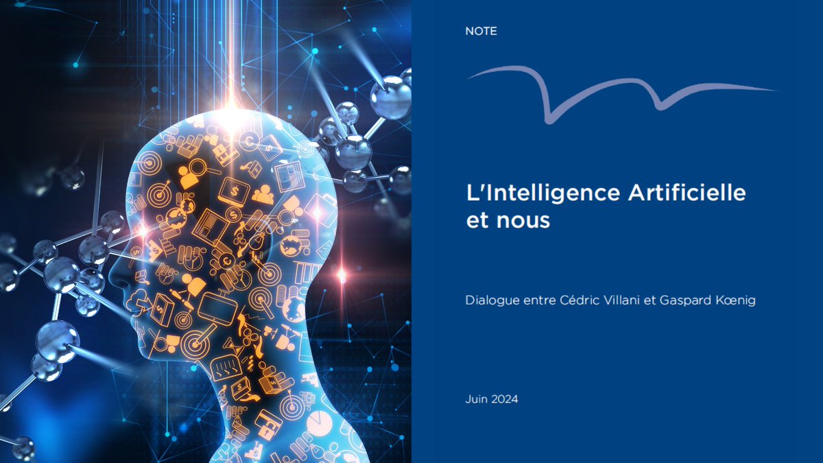 [Clap de fin - Événement] 

Echanges autour de la nouvelle note de l’Institut Messine avec : Gaspard Koenig, <a href="/VillaniCedric/">Cédric Villani</a> et Laurence Devillers

La note est dès à présent disponible sur le site de l’Institut Messine : institutmessine.fr