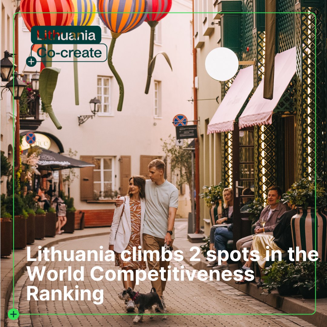 AGailiunas's tweet photo. Lithuania is now 30th in the 2024 IMD World Competitiveness Ranking! Our country is 11th among EU member states. Singapore tops the list globally. #WorldCompetitivenessRanking #Lithuania #LithuaniaCoCreate https://t.co/o3RunGQAJV