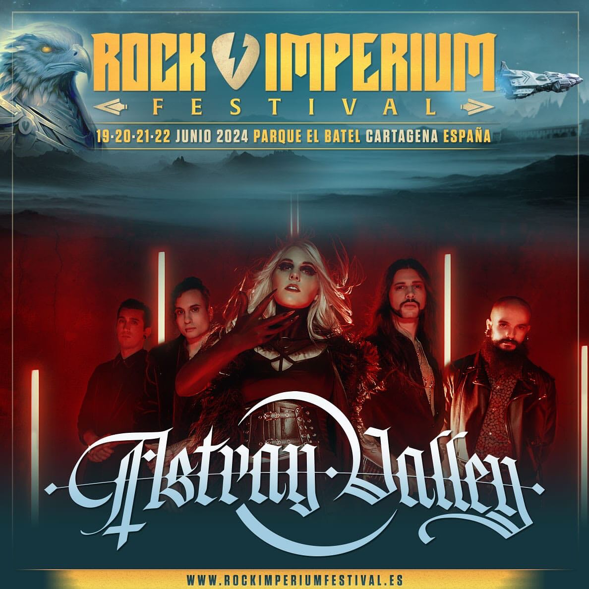 🤩 ¿Estáis listos para el <a href="/RockImperiumFes/">Rock Imperium Festival</a> ?

🔥Podremos disfrutar del increíble espectáculo de <a href="/astrayvalley/">𝐀𝐒𝐓𝐑𝐀𝐘 𝐕𝐀𝐋𝐋𝐄𝐘</a>  el VIERNES 18:05 y además <a href="/Injector_Thrash/">Injector</a> cerrarán el festival por todo lo alto SÁBADO 00:55!! Ambos en el Festivales Región Murcia Stage.

¡No os lo perdáis! 🔥🤘