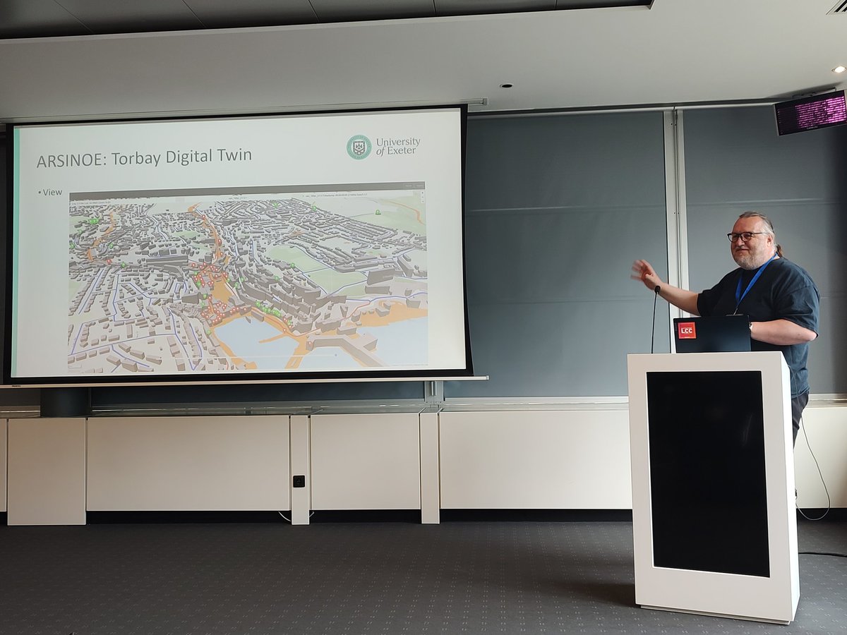 Albert Chen (@albertchen_cws) on Twitter photo <a href="/Water_UofExeter/">Centre for Water Systems</a> <a href="/gazcredible/">Gareth Lewis</a> explaining <a href="/ARSINOE_EU/">ARSINOE_EU</a> #digitaltwin & dashboard application of <a href="/Torbay_Council/">Hito Prajapati</a> case study.
<a href="/EngExeter/">Exeter Engineering</a>
<a href="/UniofExeter/">University of Exeter</a> #flood #impact #resilience
<a href="/ict4water_eu/">ict4water_eu</a> #WIE2024 <a href="/Water_UofExeter/">Centre for Water Systems</a> <a href="/gazcredible/">Gareth Lewis</a> explaining <a href="/ARSINOE_EU/">ARSINOE_EU</a> #digitaltwin & dashboard application of <a href="/Torbay_Council/">Hito Prajapati</a> case study.
<a href="/EngExeter/">Exeter Engineering</a>
<a href="/UniofExeter/">University of Exeter</a> #flood #impact #resilience
<a href="/ict4water_eu/">ict4water_eu</a> #WIE2024
