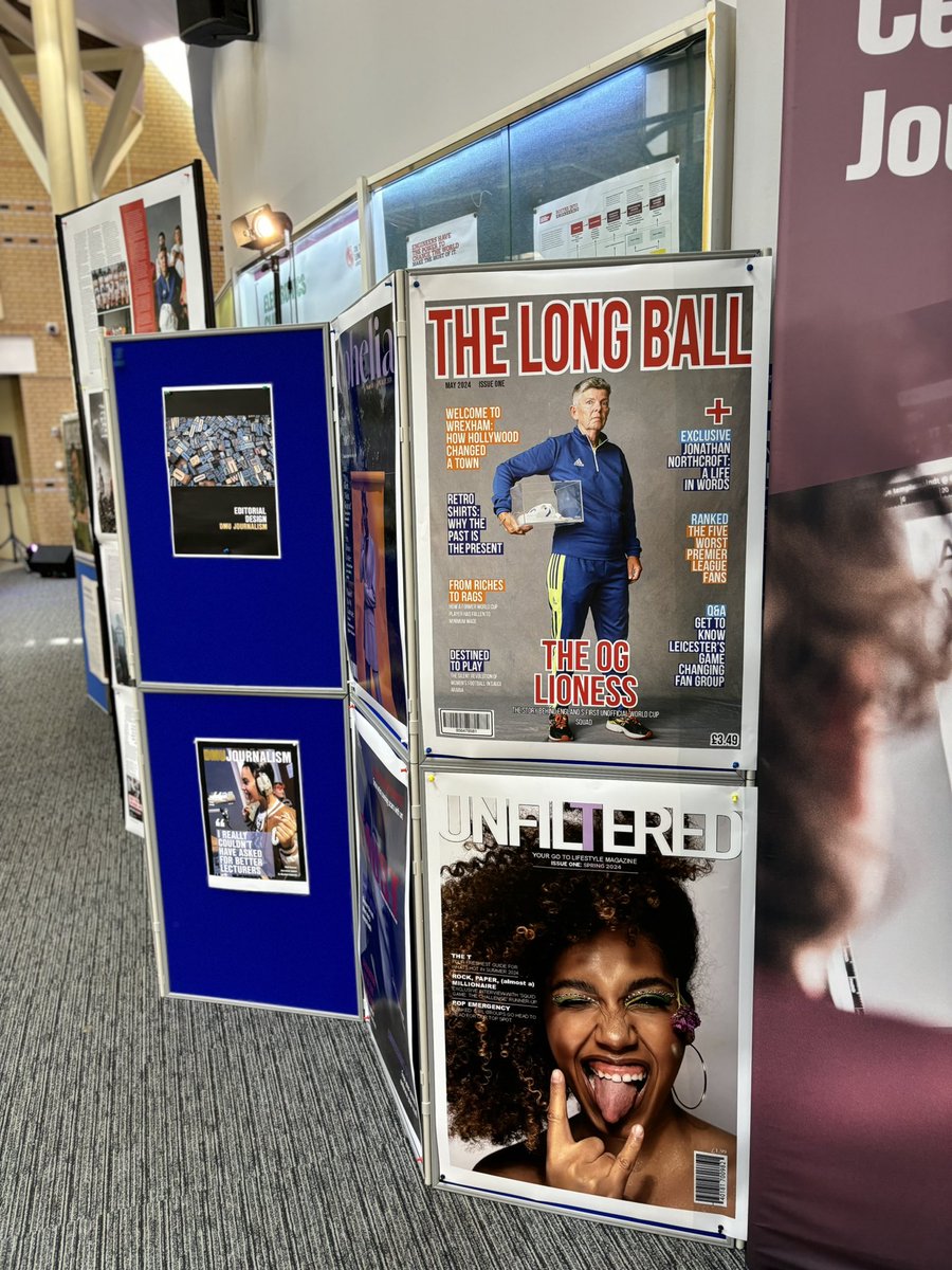 JournalismDmu's tweet photo. In the immortal words of Joe Elliott from Def Leppard: “I said welcome to our shhhoooowww.” * 
Come along to the end-of-year DMU Journalism show in Queen’s and see what we’re all about.
* Really good journalism and quoting 80s rock stars, mainly. https://t.co/9KCqQskCWI