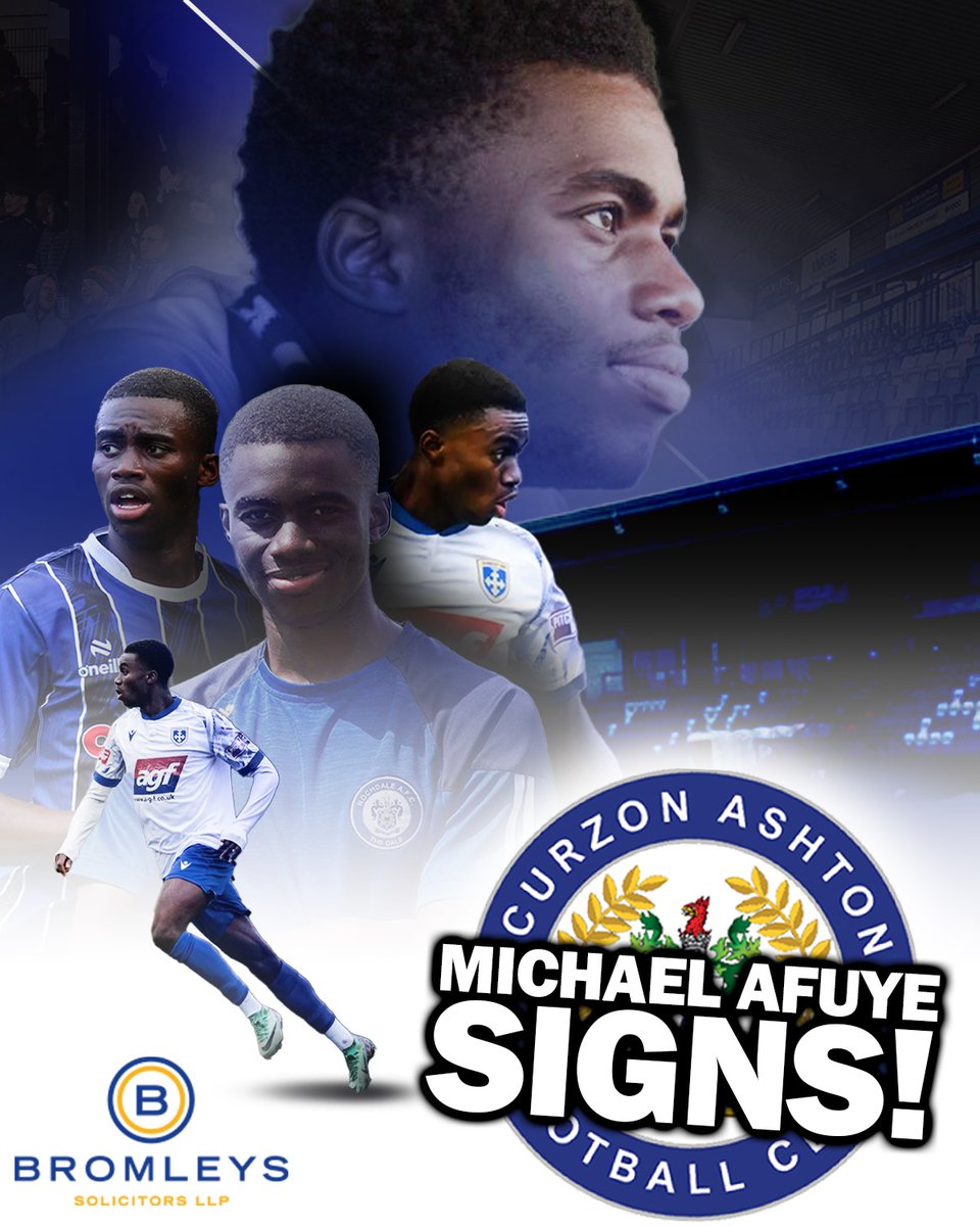 ✍️ 𝐀𝐅𝐔𝐘𝐄 𝐒𝐈𝐆𝐍𝐒
We are delighted to announce that <a href="/m1keafuye/">Michael Afuye</a> has signed for the Nash!

Welcome, Mike! 🤝

#UTN | #TheNash