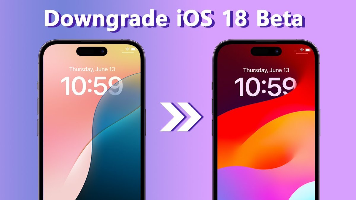 WootechyO's tweet photo. 🚩[Latest] How to Remove iOS 18 Developer Beta

After upgrading iOS 18 Beta many bugs were found. is there any way to downgrade iOS 18 to iOS 17?😫
Yes! Here are the detailed steps.👉https://t.co/EzqNMtrEP5
Downgrade iOS18 without losing any data.
#ios18beta #Downgradeios #ios18 https://t.co/phQSU3GRw7