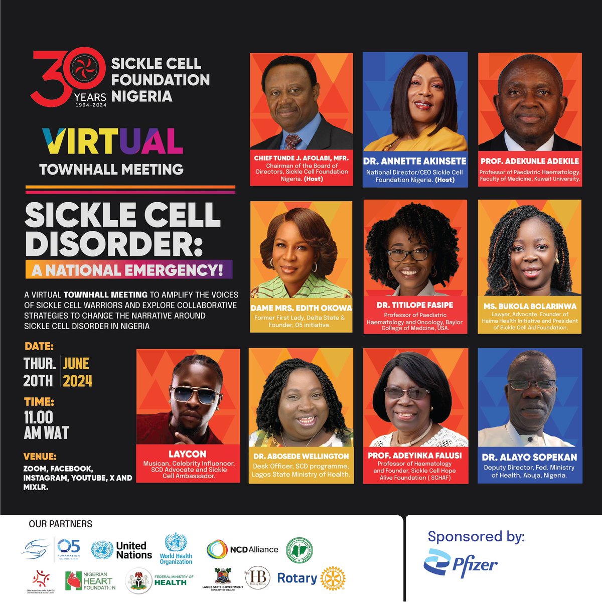 World sickle Cell day !!
Hope through Progress !!!
🤍🤍🤍

<a href="/sicklecellnig/">Sickle Cell Foundation Nigeria</a>