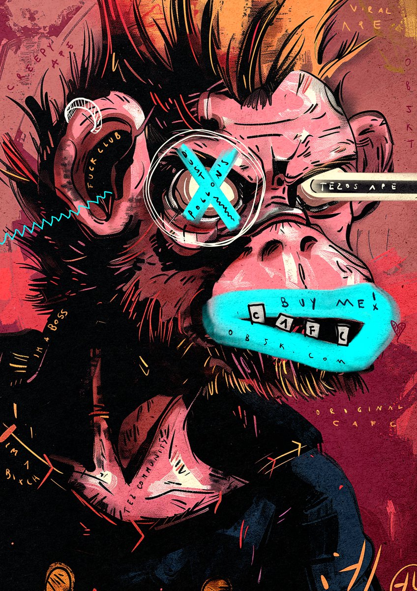 PollonsDust's tweet image. 🔥 NEW DROPS 🔥

🙊 ȻɹĖɘPɎ ΔΡΣ ƒỮċķ ČłÜЬ 🙊
A witty collection of #tezos monkeys.
100 drops | 1/1 Editions

Collect here 👉🏽objkt.com/collections/KT…

#NFTCommunity #Tezoscollector #NFTs