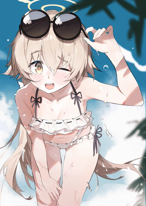 #ブルアカヒフミです夏になりました~ 