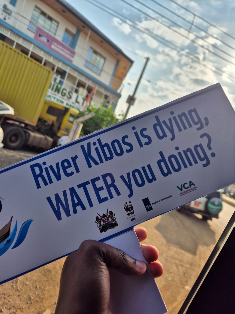 LuciaMutheu5's tweet photo. The journey of water takes of today at River Kibos in Nandi County.The event is set to begin from 19th June to 22nd of the same month.
#Voice4Rivers
#Journeryofwater
#Catment2Tap https://t.co/EEIspbn6em