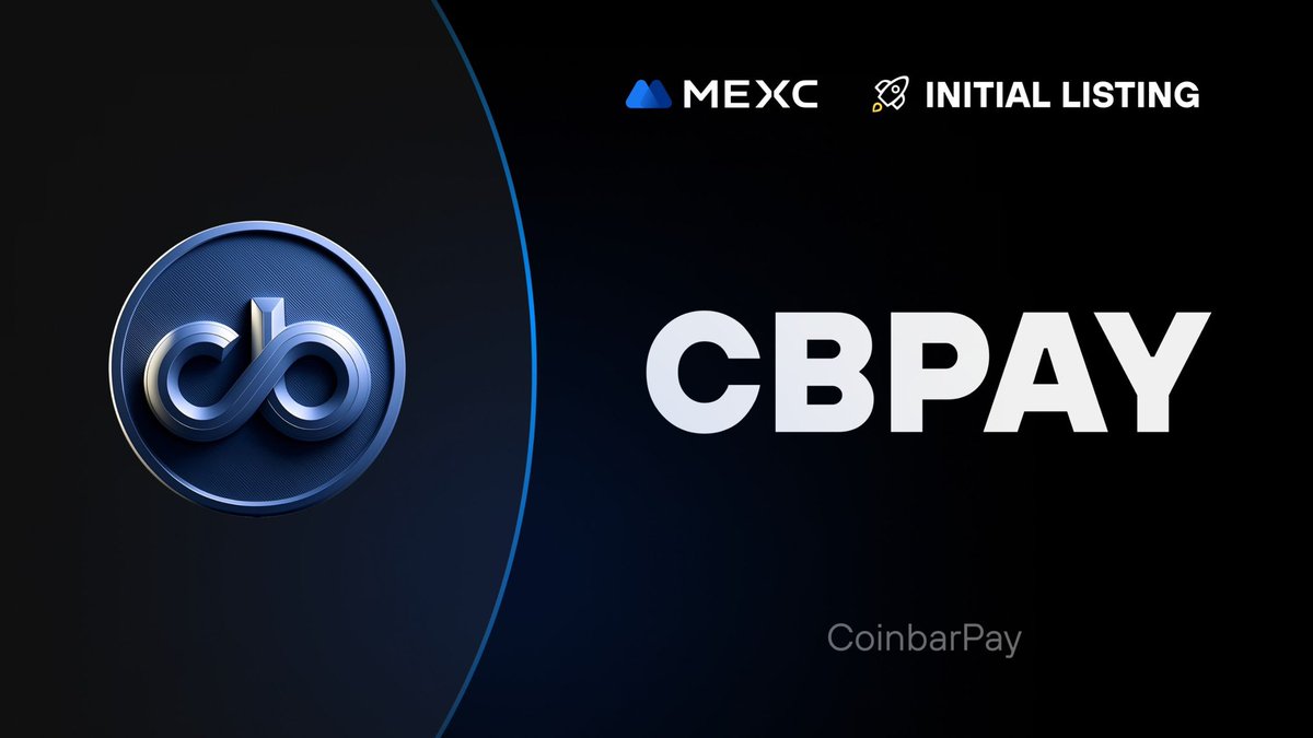 MEXC_DE's tweet photo. Wir freuen uns, bekannt geben zu können, dass die Kickstarter-Kampagne #CoinbarPay abgeschlossen ist und $CBPAY auf #MEXC gelistet wird!
🔹Anzahlung: Geöffnet
🔹CBPAY/USDT-Handel: 19.06.2024, 12:00 Uhr
Details: https://t.co/wDwE0h2jEP https://t.co/YLqUuAim6F