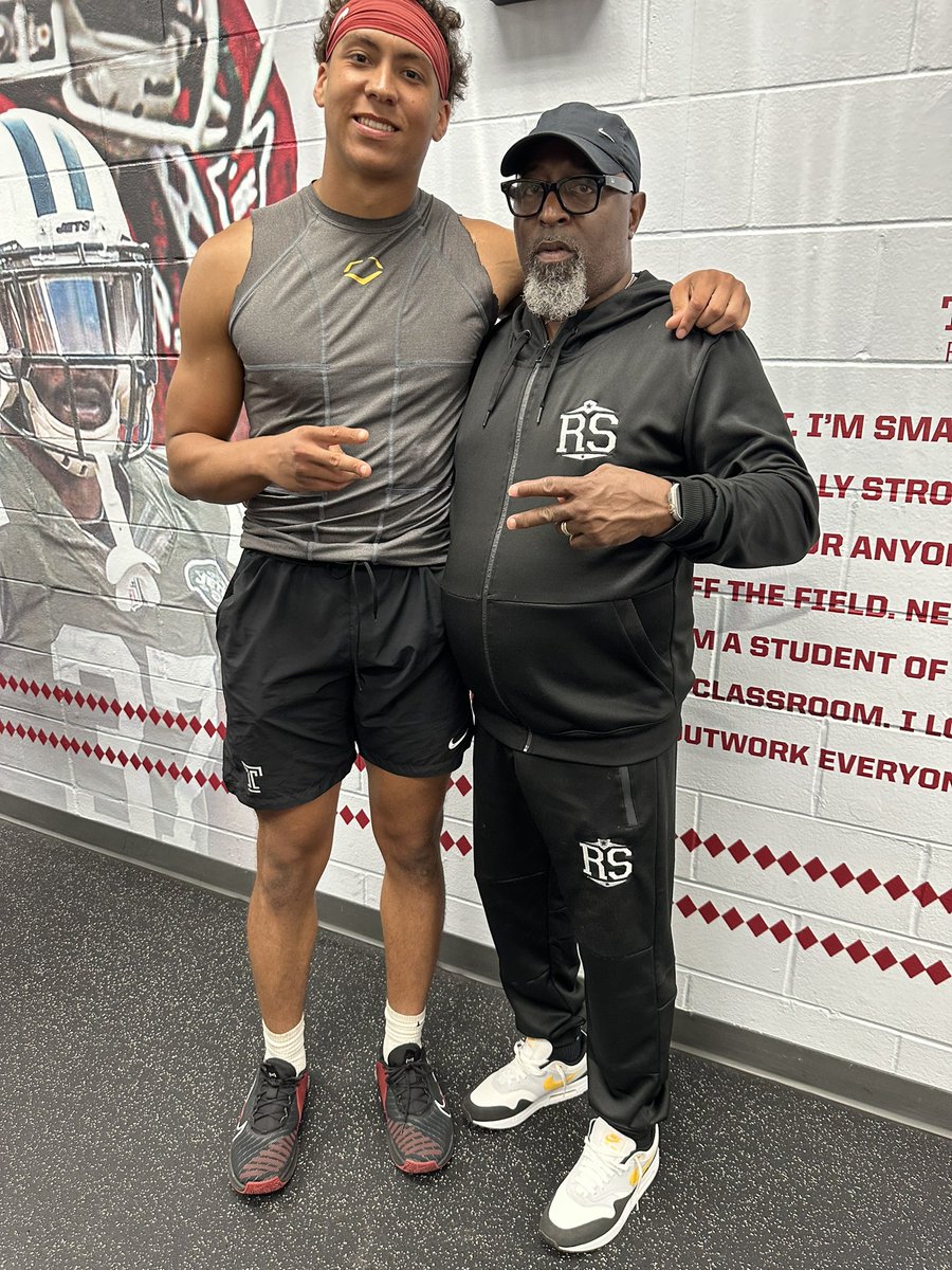 RS Boobie with Ian Stewart at Temple University.