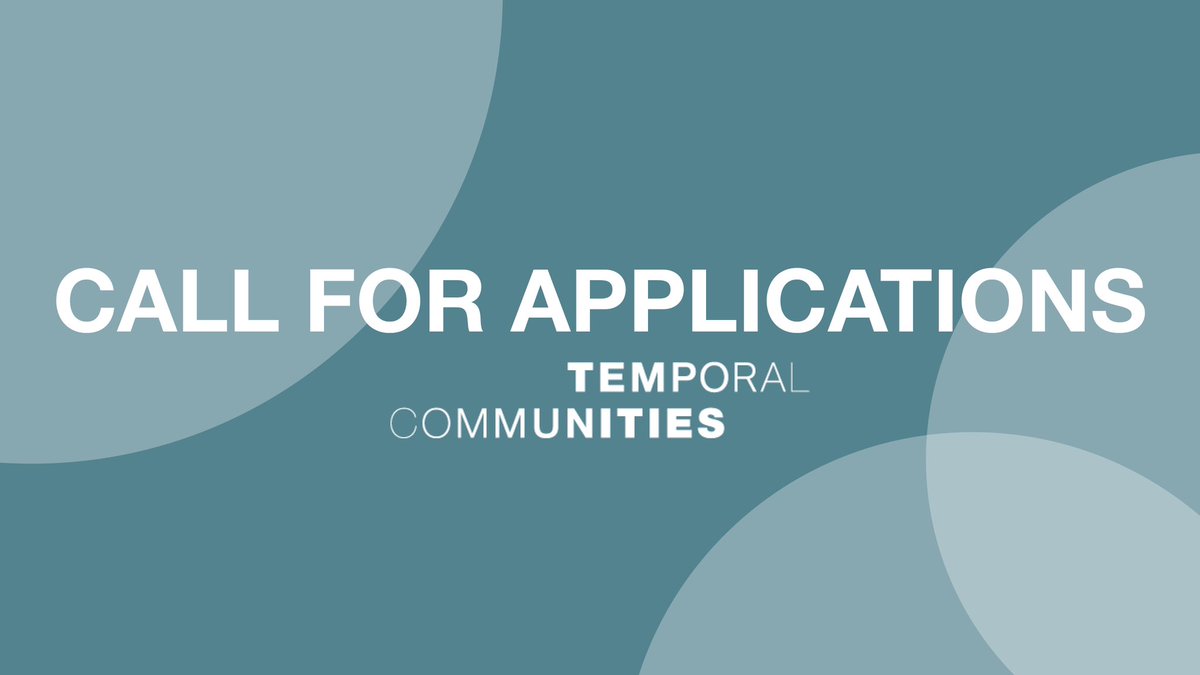 EXC Temporal Communities (@exc2020) on Twitter photo +++ CALL FOR APPLICATIONS +++
#Stellenausschreibung am <a href="/EXC2020/">EXC Temporal Communities</a> für folgende Positionen:
Finanzkoordinator*in
Programmkoordinator*in
🗓️ Bewerbungsfrist: 08.07.2024
Weitere Informationen 👉temporal-communities.de/calls/position… +++ CALL FOR APPLICATIONS +++
#Stellenausschreibung am <a href="/EXC2020/">EXC Temporal Communities</a> für folgende Positionen:
Finanzkoordinator*in
Programmkoordinator*in
🗓️ Bewerbungsfrist: 08.07.2024
Weitere Informationen 👉temporal-communities.de/calls/position…