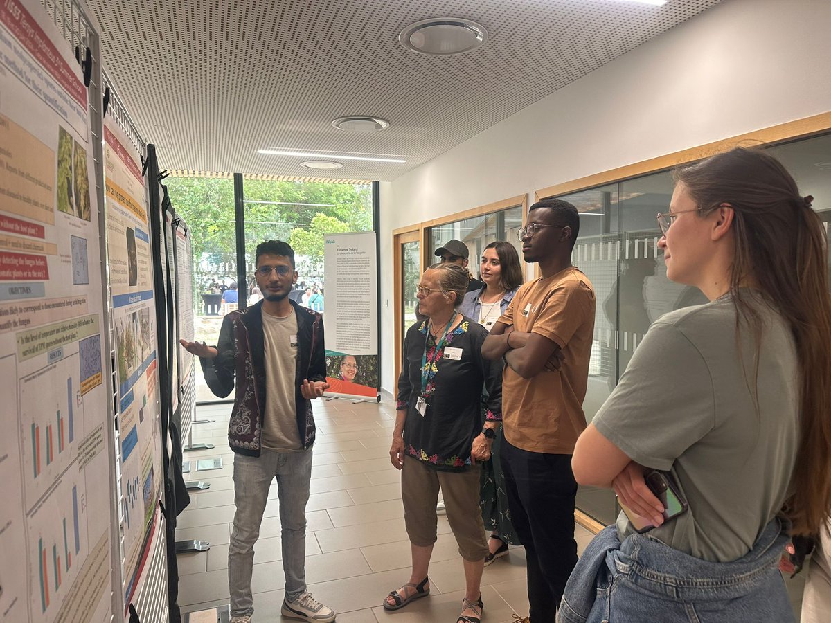 Day 1 and 2 of Tersys Implanteus Summer School, 2024, had the opportunity to present my poster on evaluating production methods against late spring frost in fruit trees. Thrilled to share and learn! 
Thanks @implanteus @UnivAvignon <a href="/bio_ice_nuclei/">CE Morris</a>