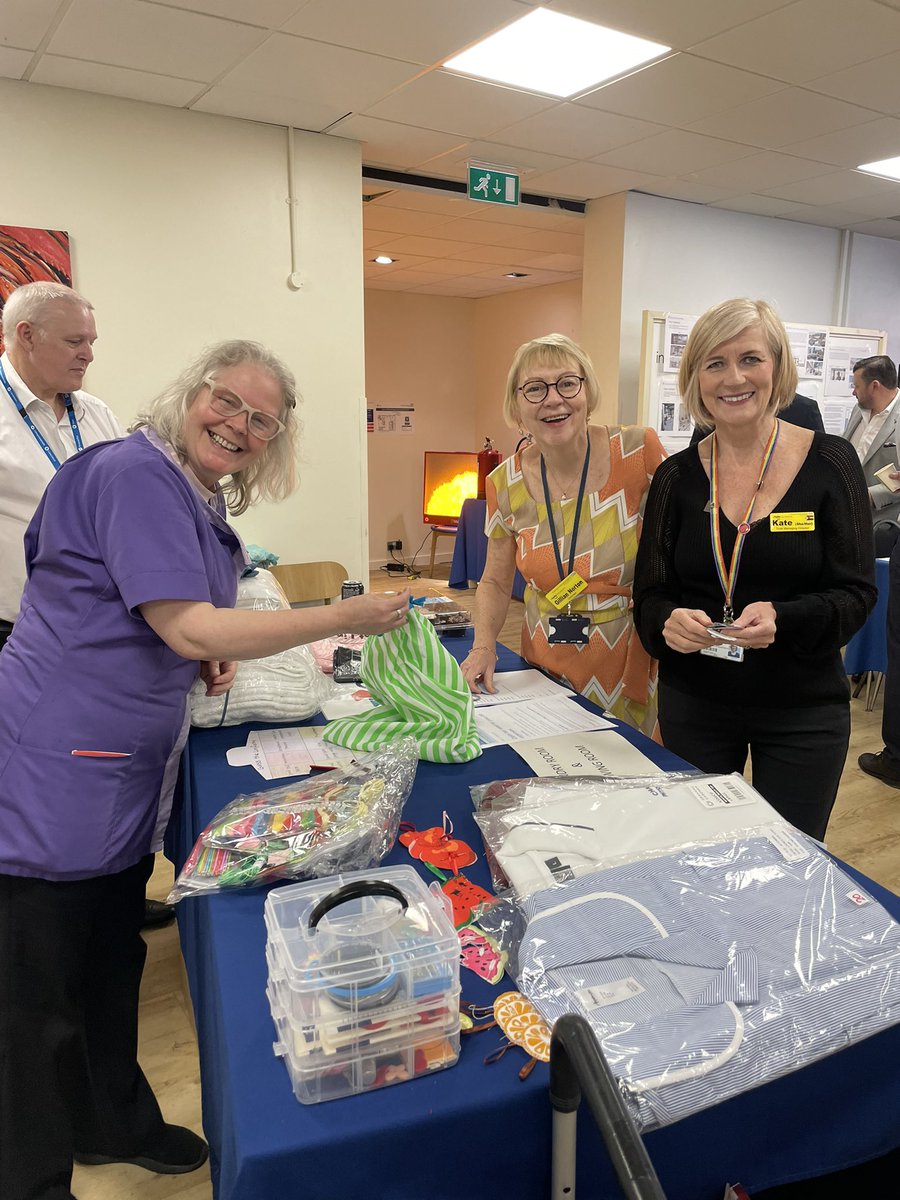 CatherineLeak's tweet photo. @StGeorgesTrust Uniform Quiz with Kate and Gillian #NHSEFM https://t.co/uST2HNRHE7