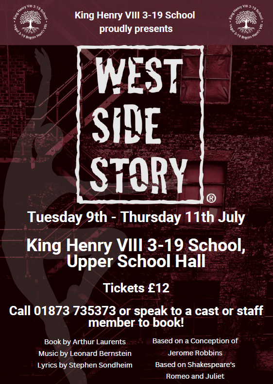 Come and support our wonderfully talented students as they take to the stage in West Side Story! Tickets are flying out of the door. Don't delay in booking yours!🦈✈️💃