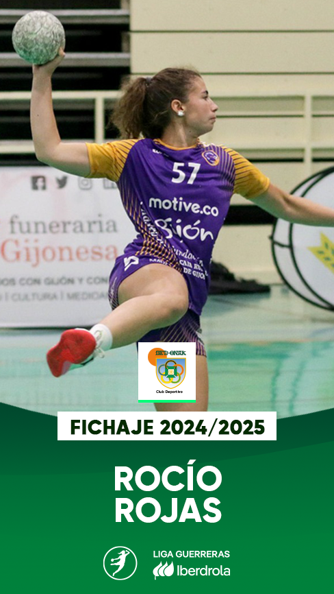 IberdrolaDHF's tweet photo. 🔄 @RocioR_7 ficha por @Beti_guerreras para la próxima temporada 2024/2025

💚 La primera línea, de 25 años, llega después de un gran año en @CBLaCalzada, en el que ha anotado 1⃣0⃣2⃣ goles entre #LigaGuerrerasIberdrola y #CopaReina2024

#SheLovesHandball #LigaGuerrerasIberdrola https://t.co/YcfXyWHoj7