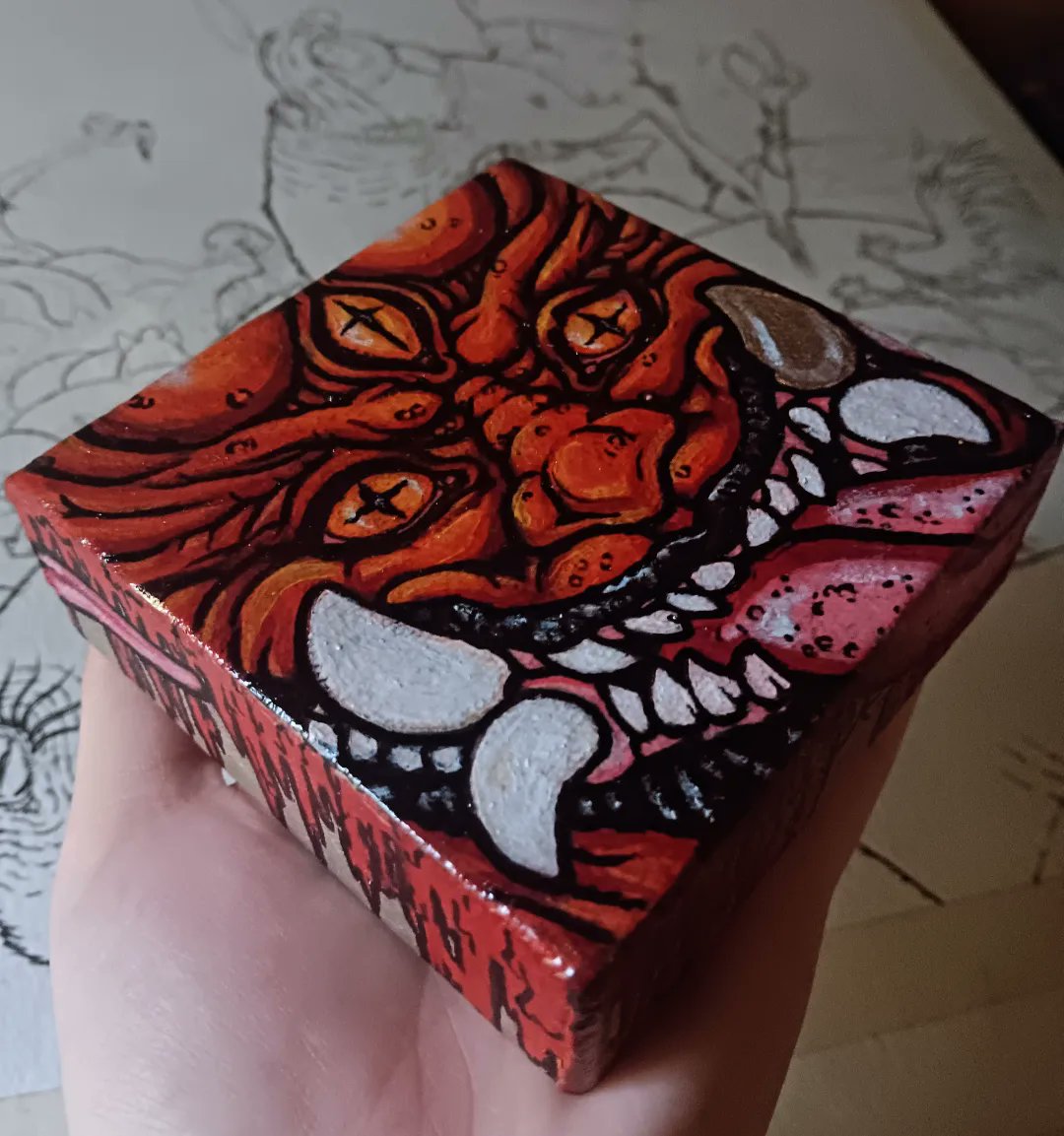 goodheartedgrim's tweet photo. Finished and sold ✨️

Oil on canvas https://t.co/jCWjkxa8Mz