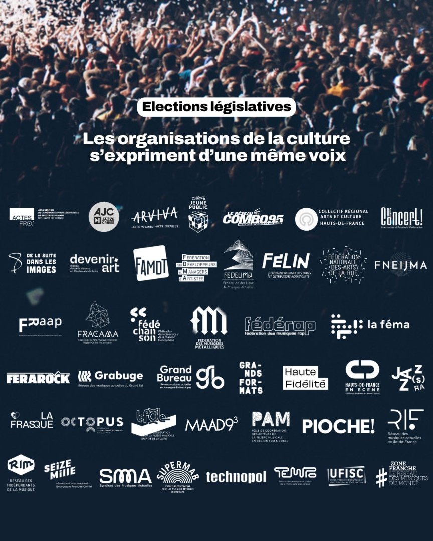 🔊 𝐂𝐎𝐌𝐌𝐔𝐍𝐈𝐐𝐔𝐄
⚫ Octopus est signataire du communiqué 𝐄𝐥𝐞𝐜𝐭𝐢𝐨𝐧𝐬 𝐥𝐞́𝐠𝐢𝐬𝐥𝐚𝐭𝐢𝐯𝐞𝐬 : 𝐥𝐞𝐬 𝐨𝐫𝐠𝐚𝐧𝐢𝐬𝐚𝐭𝐢𝐨𝐧𝐬 𝐝𝐞 𝐥𝐚 𝐜𝐮𝐥𝐭𝐮𝐫𝐞 𝐬‘𝐞𝐱𝐩𝐫𝐢𝐦𝐞𝐧𝐭 𝐝’𝐮𝐧𝐞 𝐦𝐞̂𝐦𝐞 𝐯𝐨𝐢𝐱.