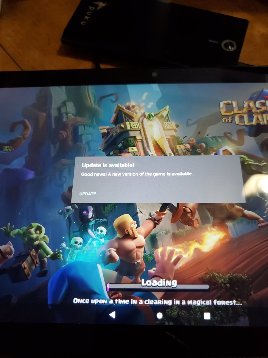 leighanndickert's tweet photo. @Dgreegd @supercell @BrawlStars No more updates until the Amazon Fire Tablet issues are resolved. I lead a clan and can't login bc I'm stuck in an update loop. It happens EVERY TIME. Search community forums. https://t.co/1Pa3C7NS9v