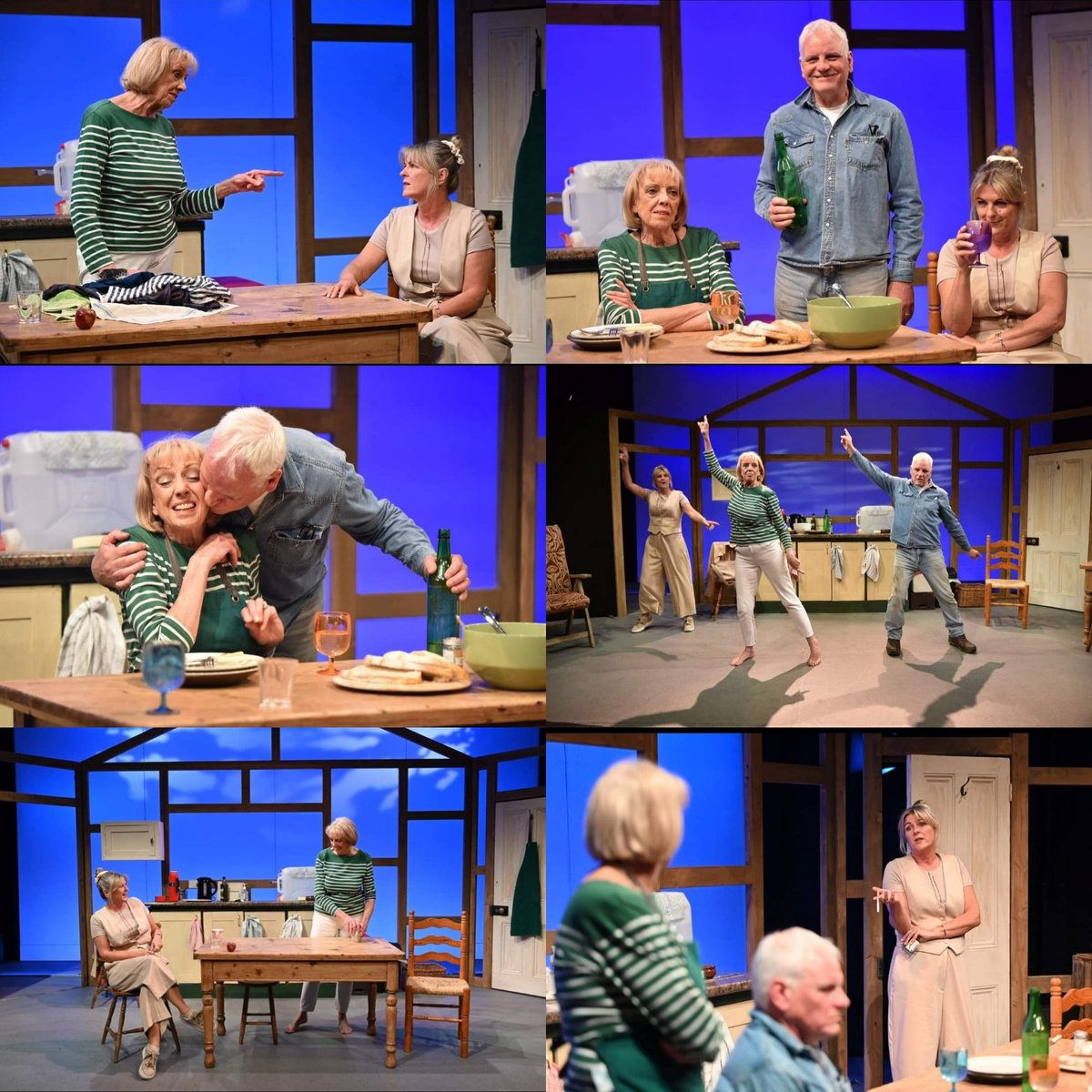 Its opening night of ‘The Children’ by Lucy Kirkwood
Filled with tension and tenderness, horror&amp;humour in equal measures.
 ​Wednesday 19th to Saturday 22 June 2024 at 7.45pm.
Venue: The Studio Theatre, Bentley House, Hertford, SG13 8EG
ticketsource.co.uk/whats-on/hertf…
Photos Steve Beeston