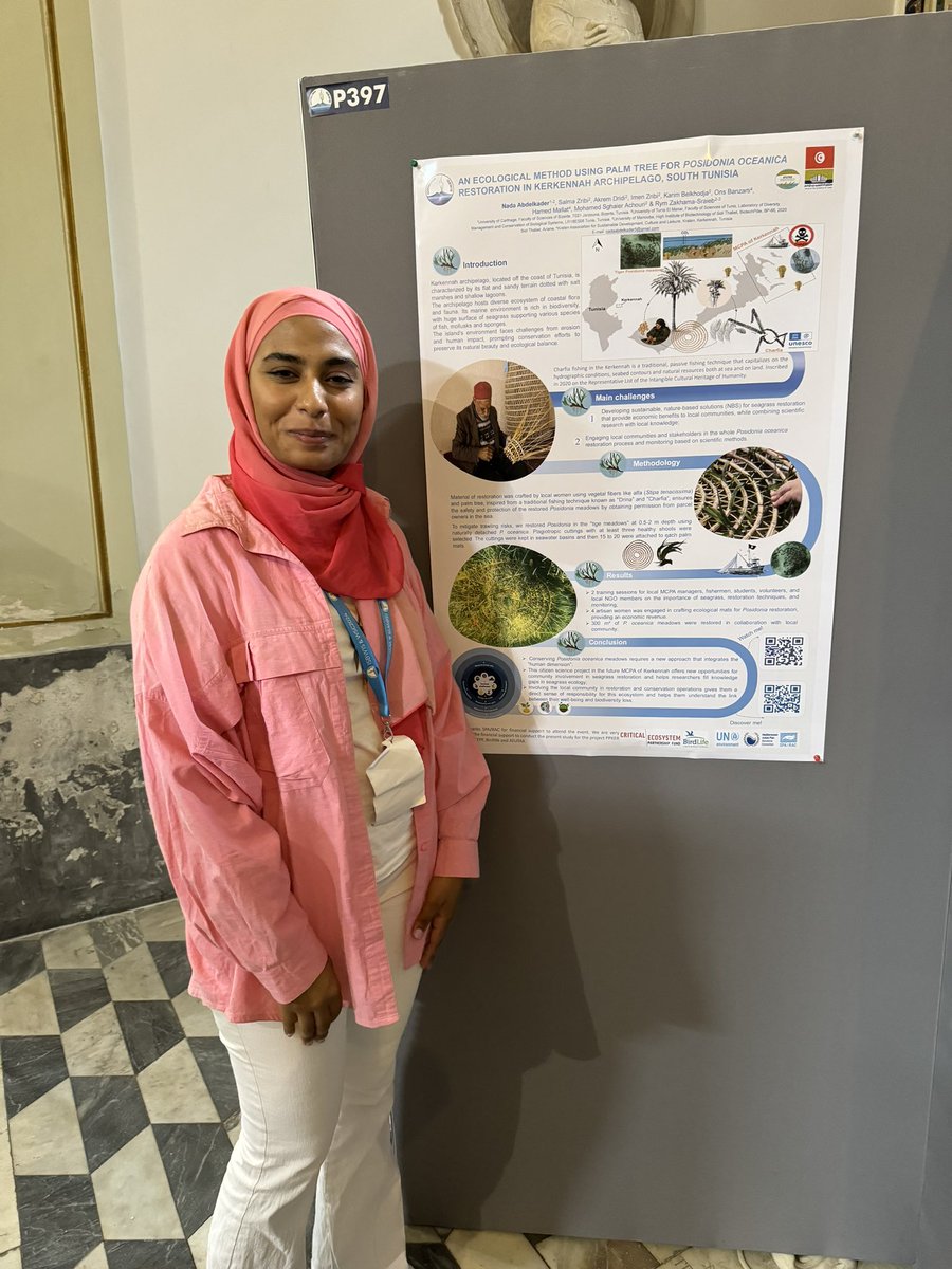Dr Adriana Vergés (@adriatix) on Twitter photo Fascinating poster by <a href="/nade_abdelkader/">Nada Abdelkader</a> involving local fishing communities in #Posidonia restoration by building new materials to stabilise sediments #isbw15 Fascinating poster by <a href="/nade_abdelkader/">Nada Abdelkader</a> involving local fishing communities in #Posidonia restoration by building new materials to stabilise sediments #isbw15