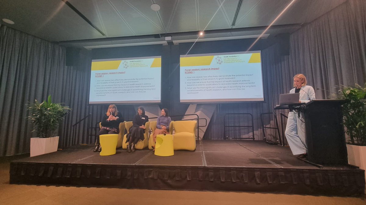 Great event by <a href="/whrtn_ahra/">Women's Health Research Translation&Impact Network</a> at <a href="/sahmriAU/">SAHMRI</a> sharing the podium with <a href="/ZohraLassi/">Zohra Lassi PhD - زہرہ</a>, <a href="/NadiaCorsini1/">Nadia Corsini</a> and <a href="/BelindaLunnay/">Dr Belinda Lunnay</a>  talking about impact and engagement, highlighting <a href="/ImagendoAus/">IMAGENDO</a> and #heraqol #pcos <a href="/RobsInstitute/">Robinson Research Institute</a>