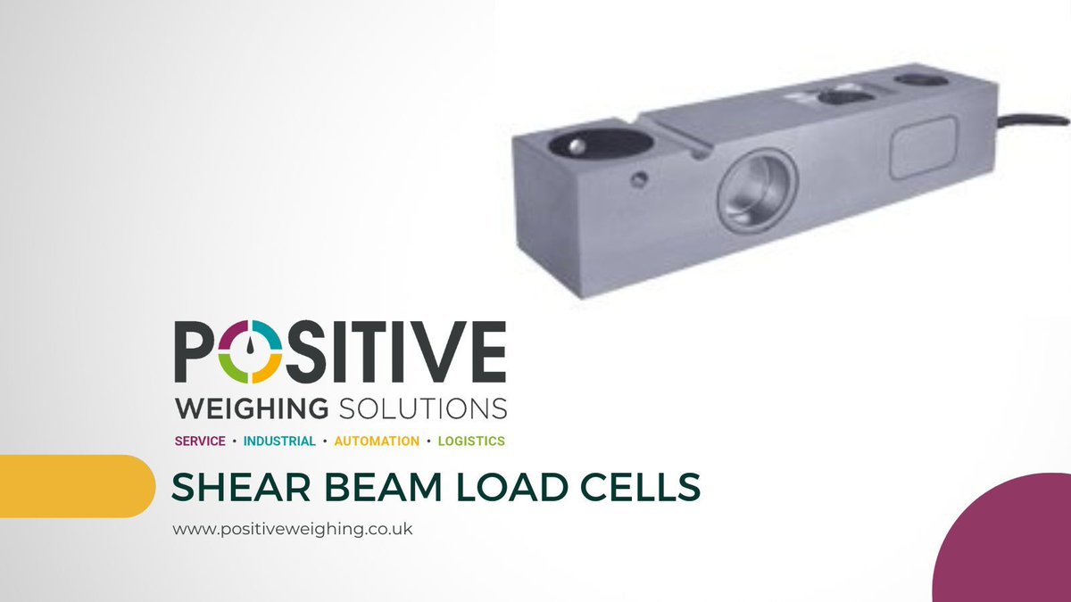 posweighingsol's tweet image. The Shear Beam has many advantages in use, the loadcell works on a shearing action and is ideally suited for multi loadcell platforms.

Find out more here: buff.ly/3vHLh5F 

#positiveweighingsolutions #shearbeam #loadcells #industrial #warehousing #distribution