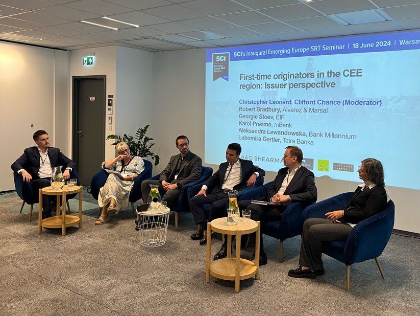 Georgi Stoev at the Emerging Europe SRT seminar: "The EIF has developed #CEE regions like #Poland, #Romania or the Baltics. Poland, where we began 20 years ago, is the most active market. Regulation has improved and both true sale and synthetic #securitisation have room to grow🌱