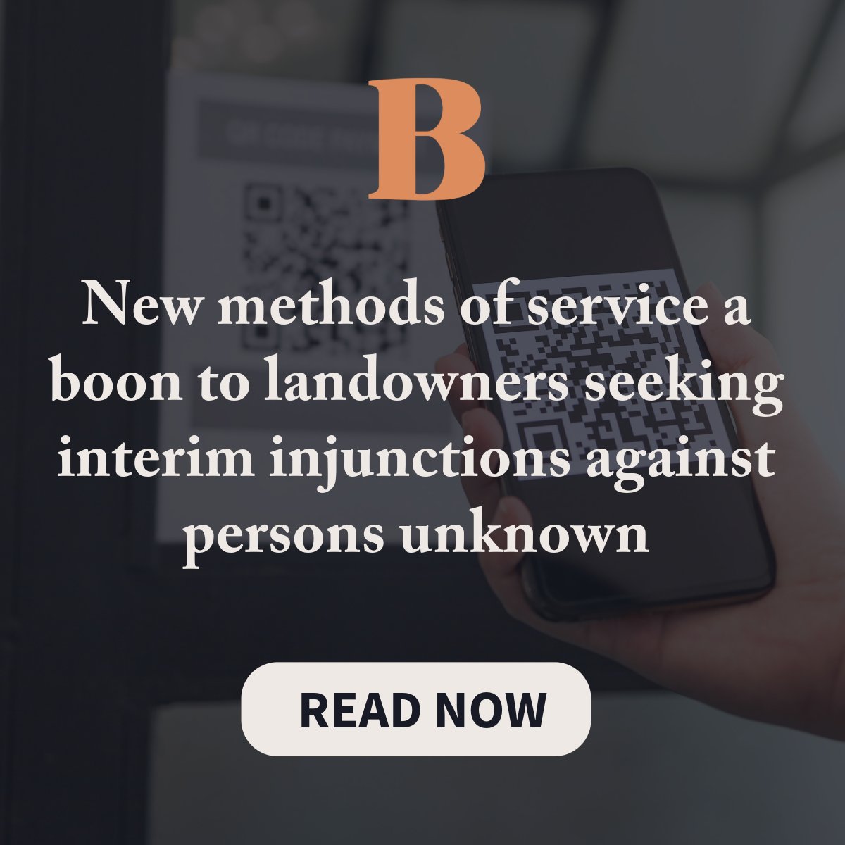 How do you serve an application for an interim injunction — and in turn the injunction itself — on ‘persons unknown’?

Here, the legal team behind AIUL v Wainwright and Persons Unknown explore the court's findings.

➡ Read the article: brabners.com/insights/real-…

<a href="/gatehouse_law/">Gatehouse Chambers</a>