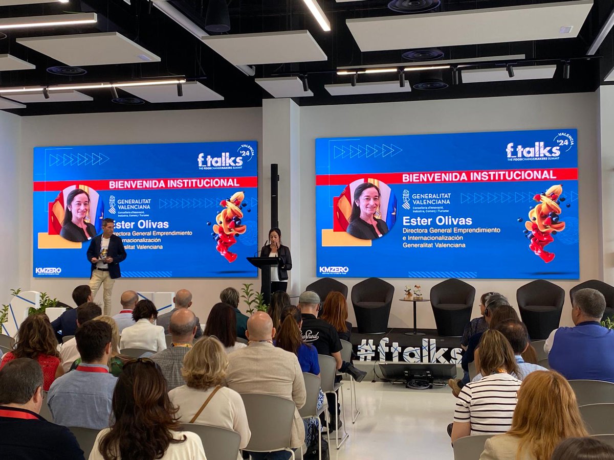 investinvlc's tweet photo. Time for the sixth edition of #Ftalks, The food change-makers summit, dedicated to innovation in the #foodtech ecosystem and #startups 🍒🍎🍓
@kmzerohub https://t.co/pkaIH5UcJp