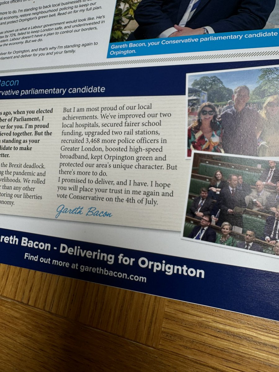 Dear @Gareth_Bacon epic front page typo on your campaign flyer in the name of the town you’re MP for, which is OrpiNGton!

Oops