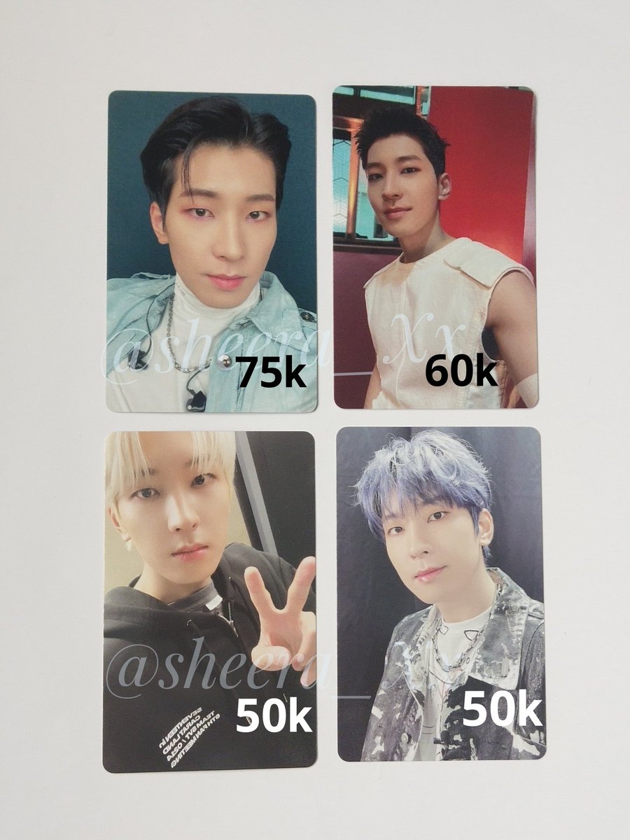 sheera_Xx's tweet photo. WTS / want to sell seventeen pc wonwoo mingyu 

🇮🇩 ready ina, dom jkt
💵 price on pic

mention and dm for condi ! :) 

tags. svt its 2 fml attacca caratland https://t.co/TkdoANRcmE