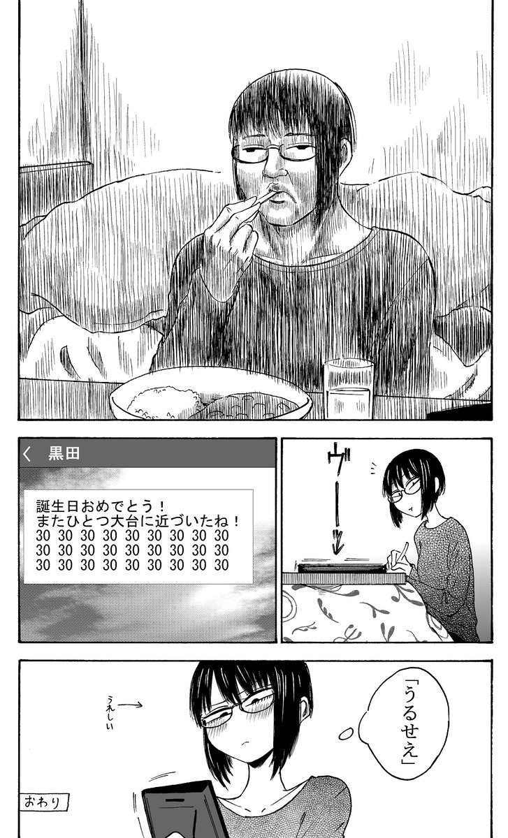社会人の誕生日 