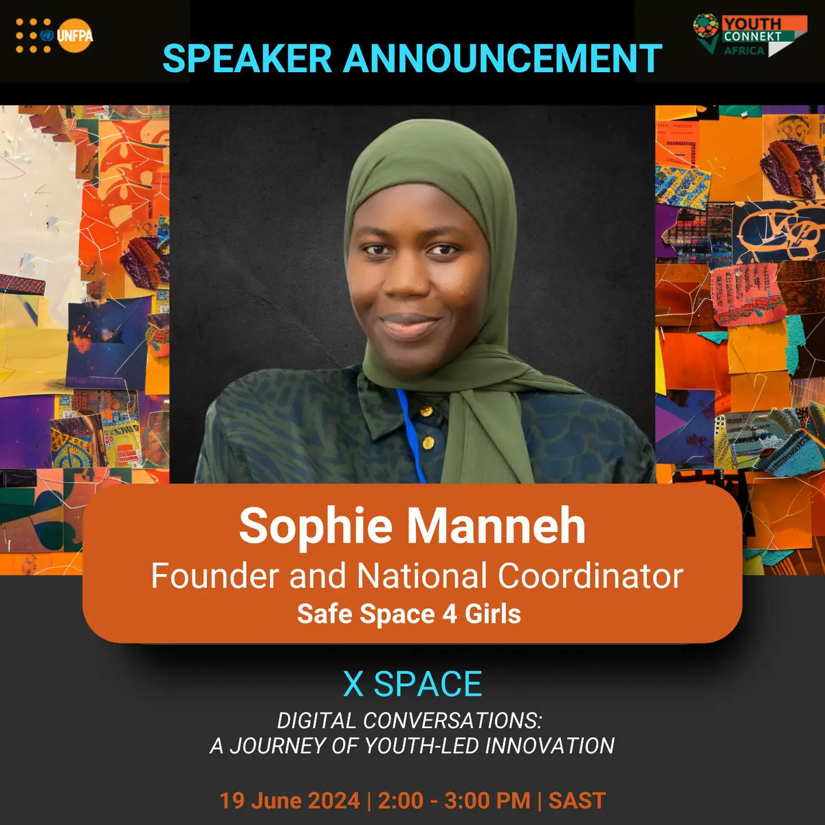 UNFPA_SYP's tweet photo. 🚀🌍 The innovative spirit and entrepreneurial drive of #African youth is shaping  our resilient continent.

Join us today as we unpack these revolutionary ideas. 

🔗Link https://t.co/9s1ewygZCd 

#UNFPAInnovation #UNFPASYP https://t.co/9wTzAlxrRF