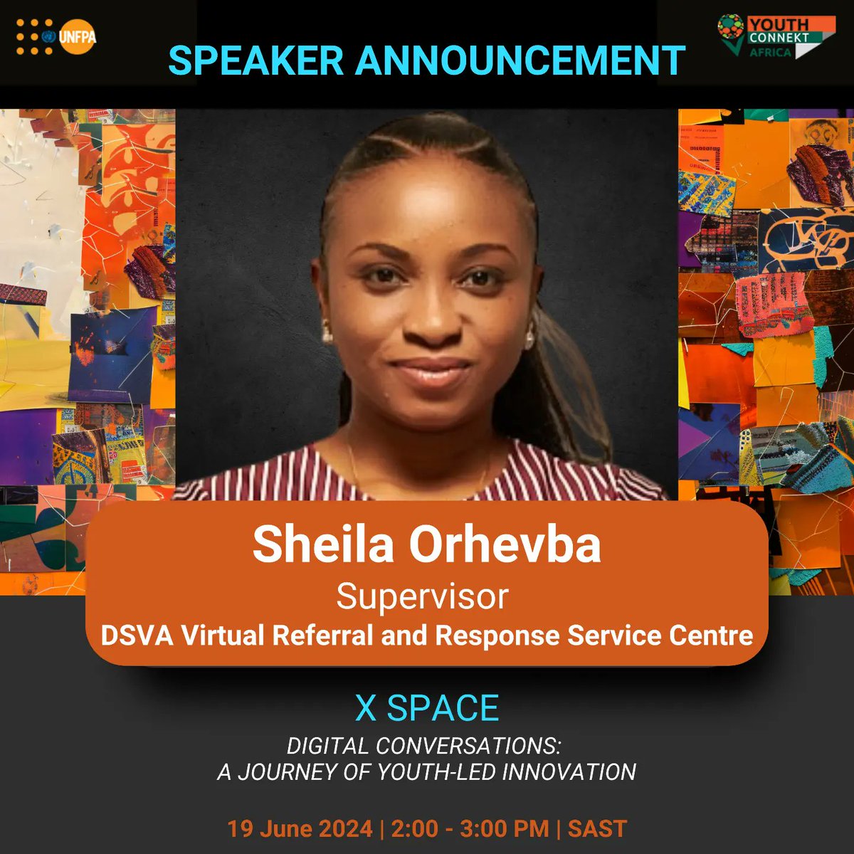 UNFPA_SYP's tweet photo. 🚀🌍 The innovative spirit and entrepreneurial drive of #African youth is shaping  our resilient continent.

Join us today as we unpack these revolutionary ideas. 

🔗Link https://t.co/9s1ewygZCd 

#UNFPAInnovation #UNFPASYP https://t.co/9wTzAlxrRF