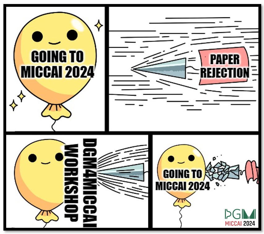 DGM4MICCAI workshop @MICCAI 2025 tweet media