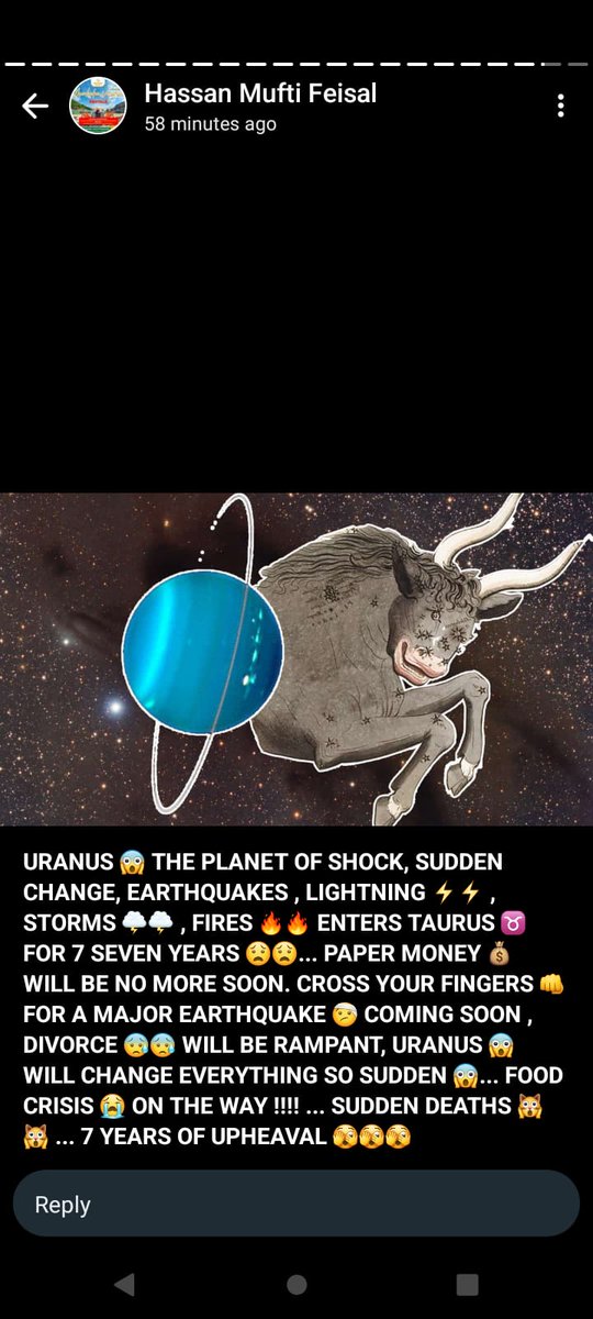 URANUS 😱 ENTERS TAURUS 18TH JUNE 24....7 YEARS OF UPHEAVAL. PAPER MONEY TO END SOON , FOOD CRISIS ON THE WAY, MAJOR EARTHQUAKE 🤕 SOON #earthquake2024 #uranus #foodshortages #maadamano #riotskenya