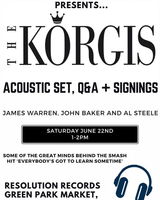 THE KORGIS featuring James Warren tweet media