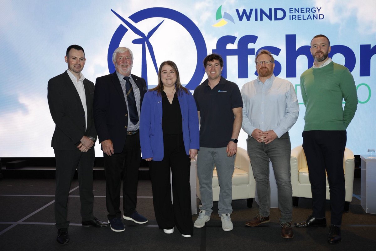 Wind Energy Ireland (@windenergyirl) on Twitter photo Say hello to the team ๐๐ป
Representatives from <a href="/Rockall_MRE/">Rockall Research Ltd</a> <a href="/WaveVentureTE/">Wave-Venture</a> <a href="/MarineIrlNet/">Marine Ireland Industry Network (MIIN)</a> and Wind Energy Ireland at the recent Offshore Wind Conference
Find out more about the project ๐ eu1.hubs.ly/H09xfNk0 Say hello to the team ๐๐ป
Representatives from <a href="/Rockall_MRE/">Rockall Research Ltd</a> <a href="/WaveVentureTE/">Wave-Venture</a> <a href="/MarineIrlNet/">Marine Ireland Industry Network (MIIN)</a> and Wind Energy Ireland at the recent Offshore Wind Conference
Find out more about the project ๐ eu1.hubs.ly/H09xfNk0
