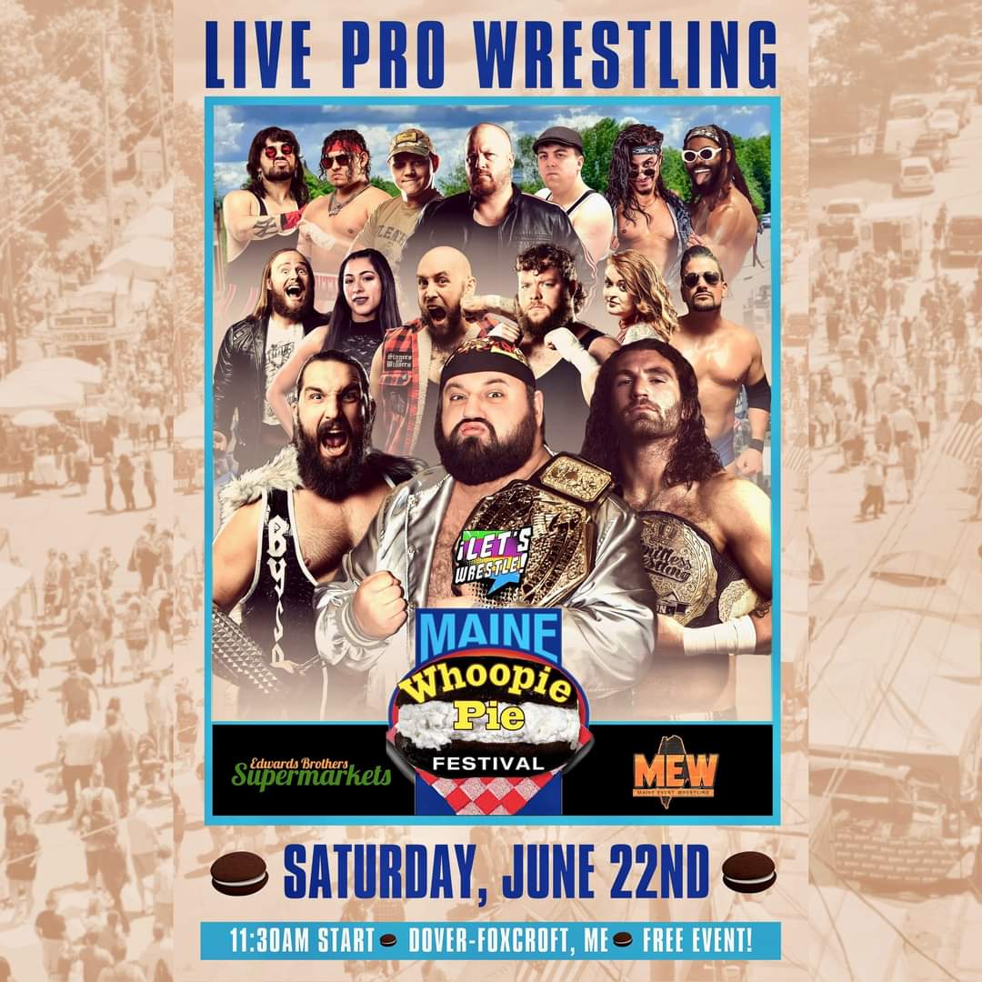 Throwing Hay today, wrestling at the Whoopie Pie Festival Saturday morning......super excited for this!!